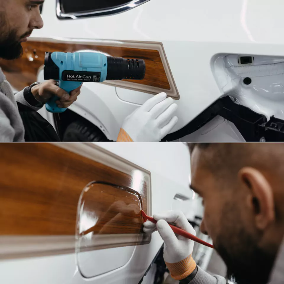Так не должно быть! Заново разработали дизайн наклеек для Jeep Grand Wagoneer и забронировали кузов полиуретаном